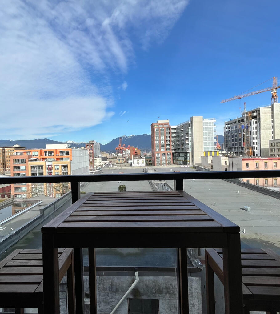 North Facing Balcony